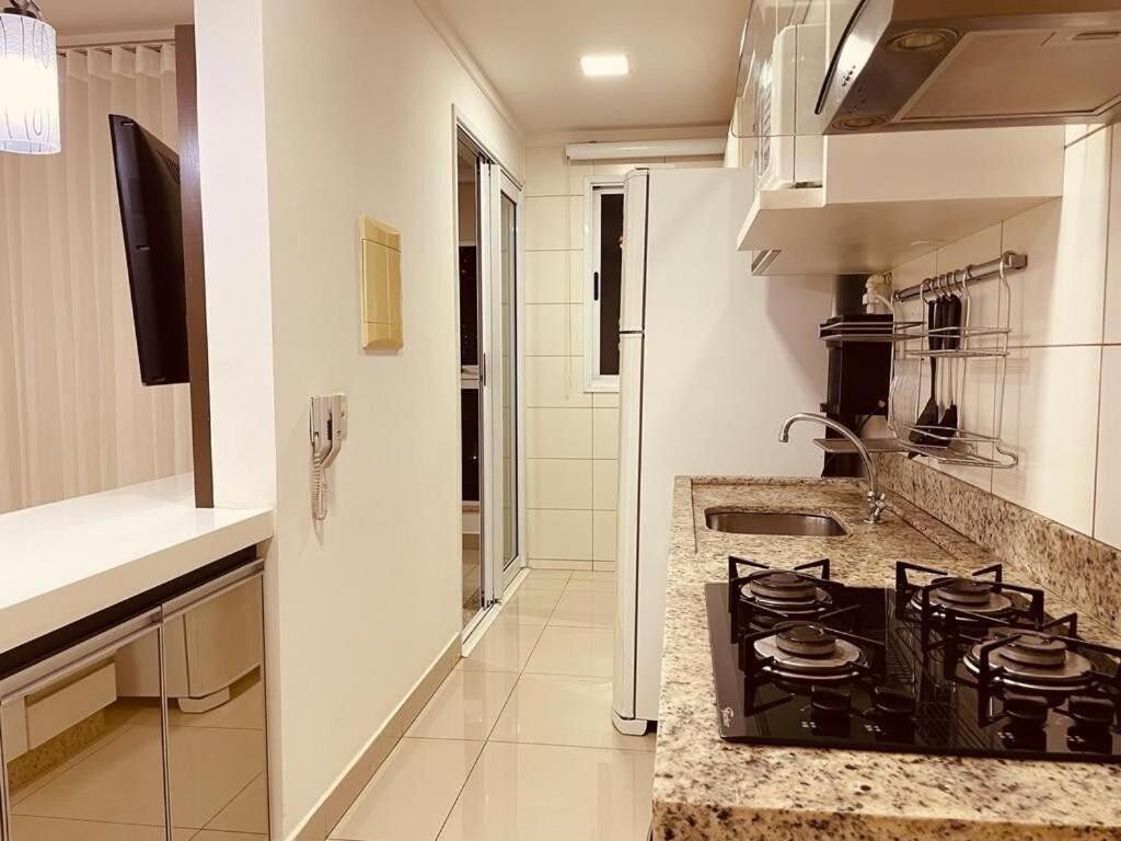 2 Qts.| 4 Hosp. | Ao Lado Do Goiania Shopping Apartment Luaran gambar