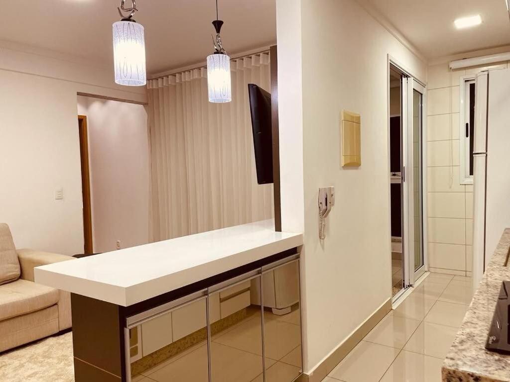 2 Qts.| 4 Hosp. | Ao Lado Do Goiania Shopping Apartment Luaran gambar