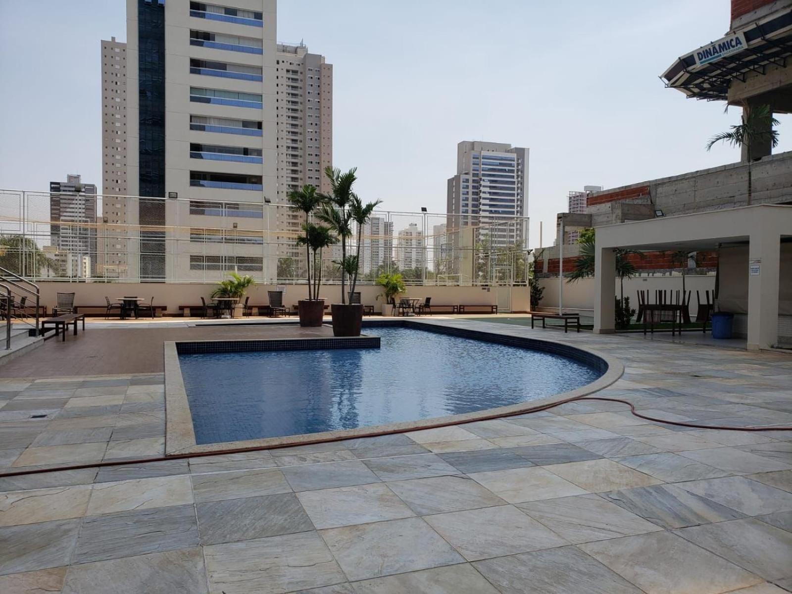 2 Qts.| 4 Hosp. | Ao Lado Do Goiania Shopping Apartment Luaran gambar