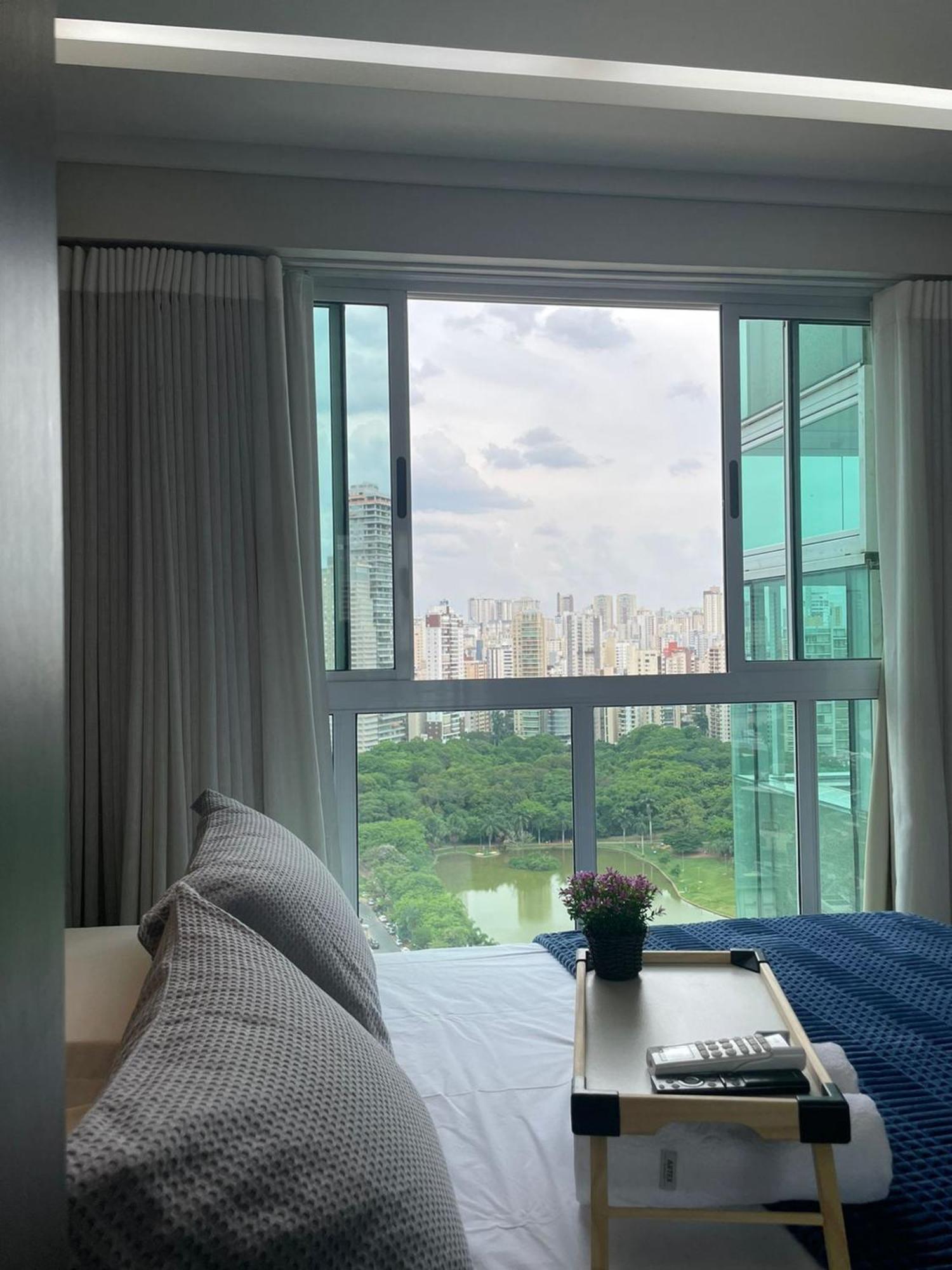 2 Qts.| 4 Hosp. | Ao Lado Do Goiania Shopping Apartment Luaran gambar