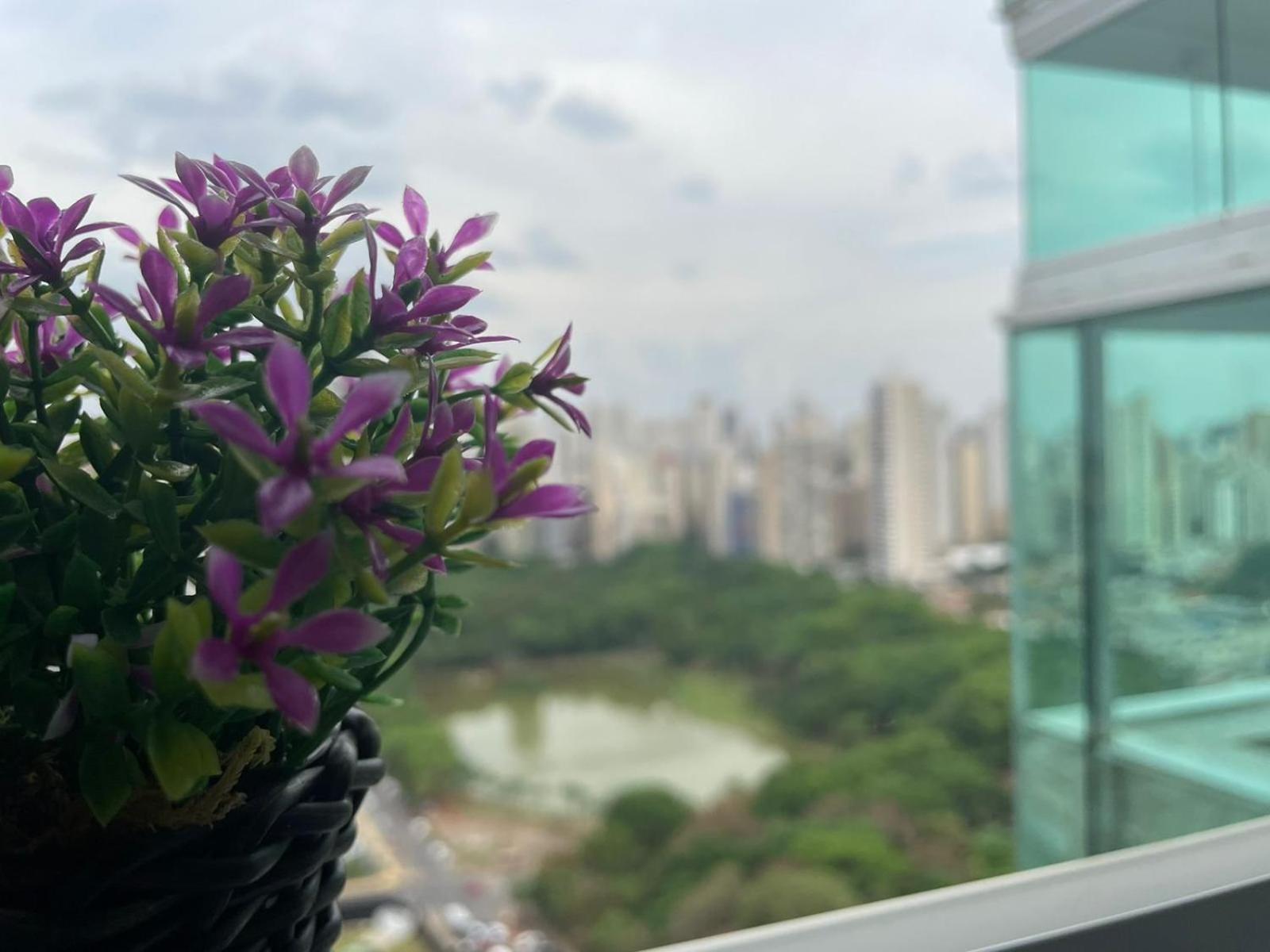 2 Qts.| 4 Hosp. | Ao Lado Do Goiania Shopping Apartment Luaran gambar