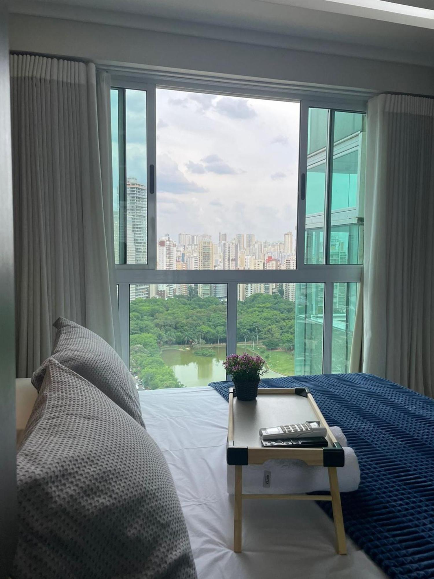 2 Qts.| 4 Hosp. | Ao Lado Do Goiania Shopping Apartment Luaran gambar