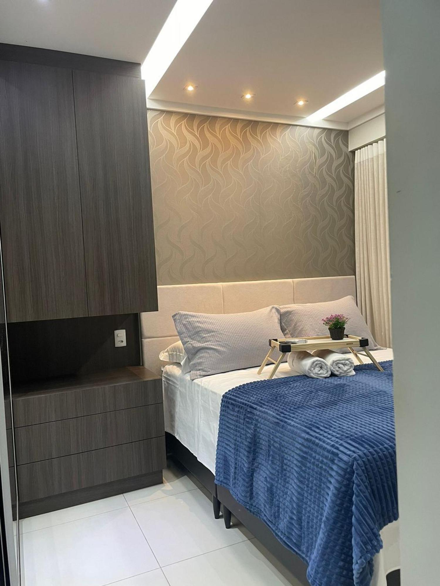 2 Qts.| 4 Hosp. | Ao Lado Do Goiania Shopping Apartment Luaran gambar